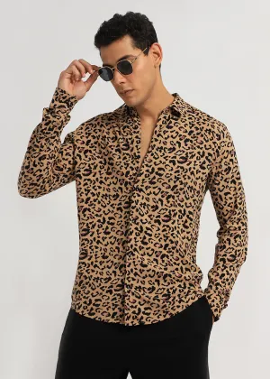 Animalistic Print Full sleeve shirt