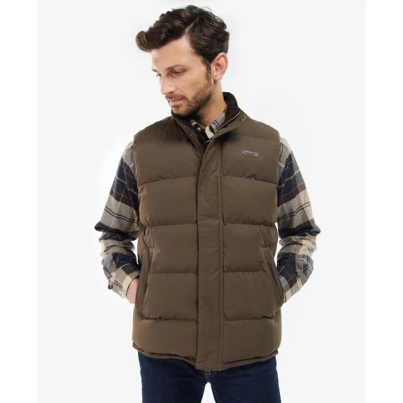 Barbour Fontwell Mens Quilted Gilet - Sandstone