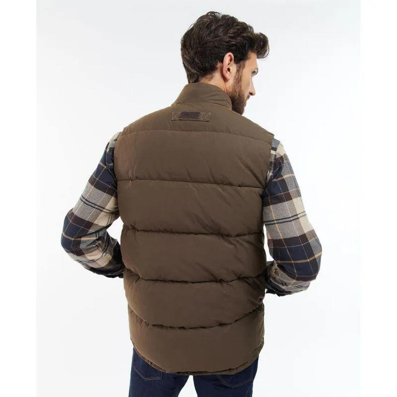 Barbour Fontwell Mens Quilted Gilet - Sandstone