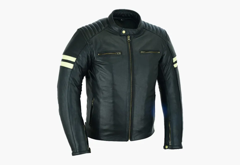 BGA ROADSTER Retro Classic Leather Jackets