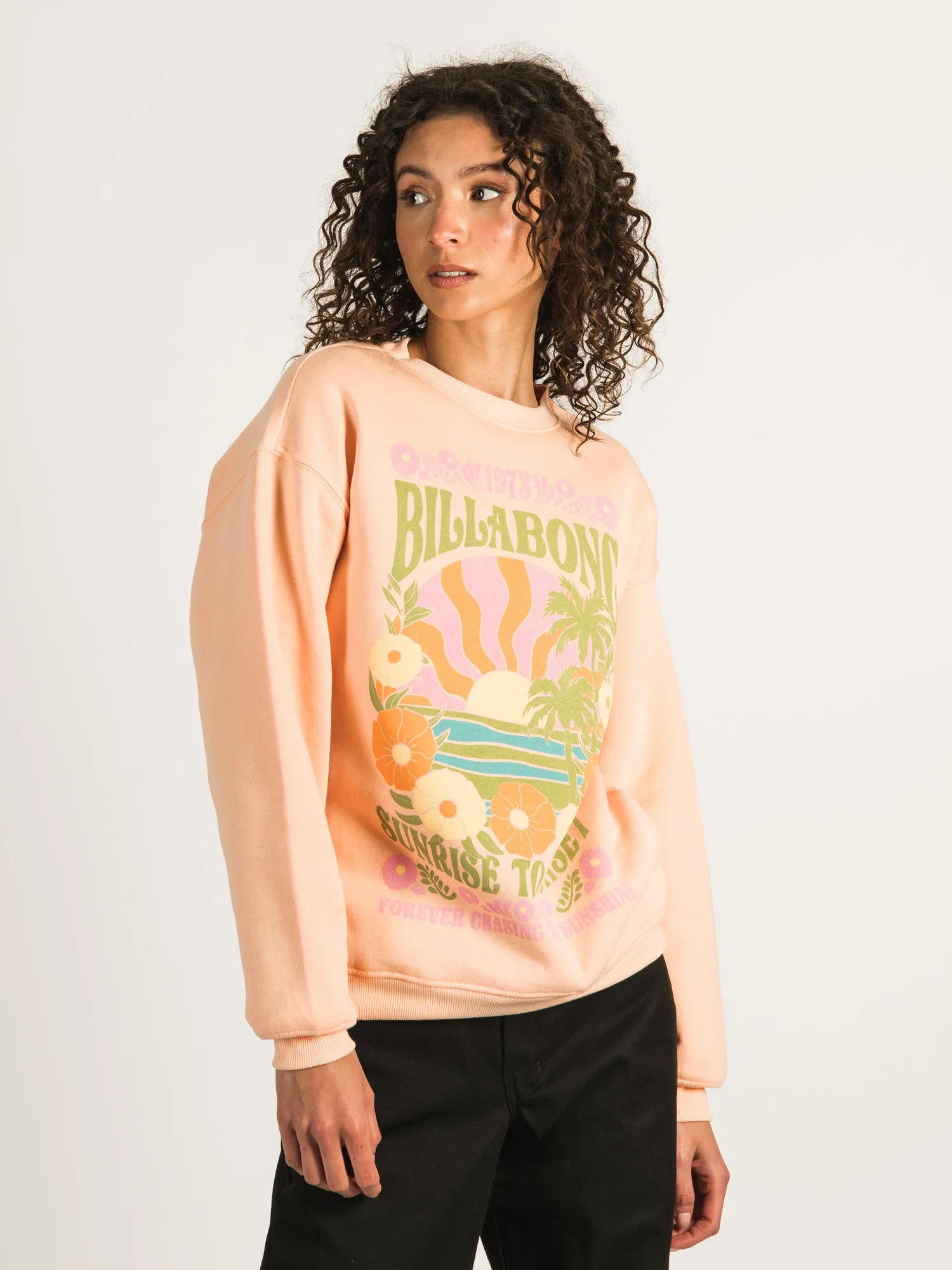 BILLABONG CHASE THE SUN CREWNECK