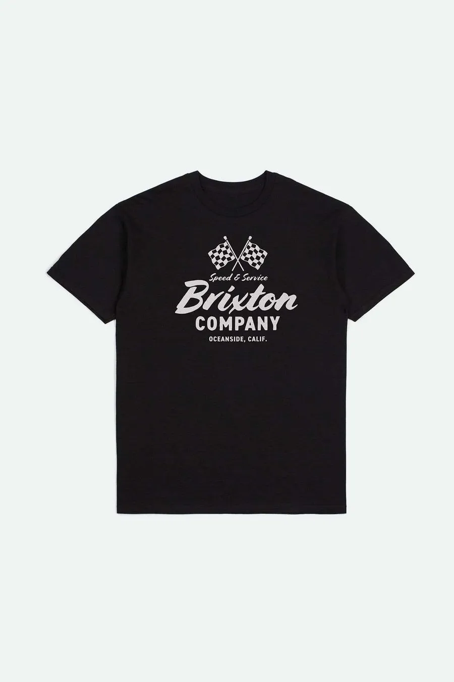 Brixton Wayburn S/S Standard T-Shirt - BLACK