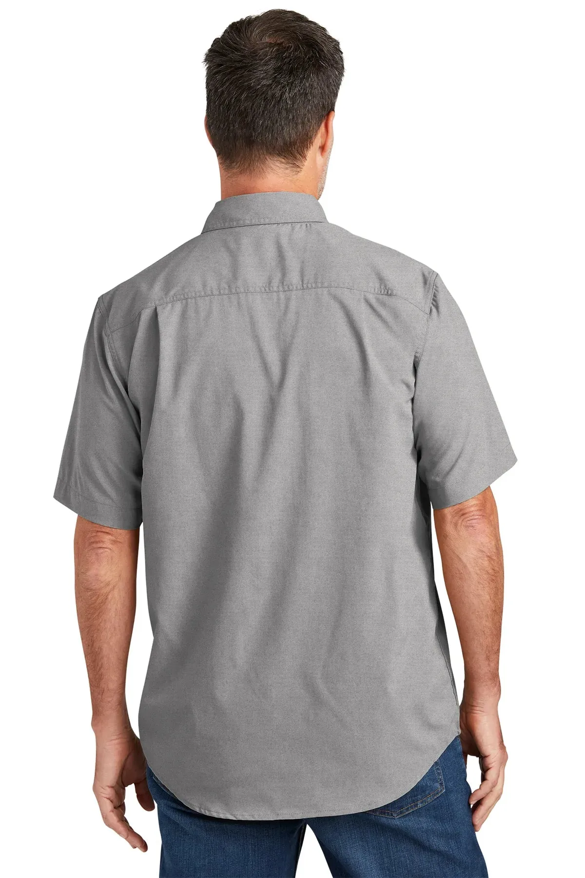 Carhartt Force Solid Custom Shirts, Steel