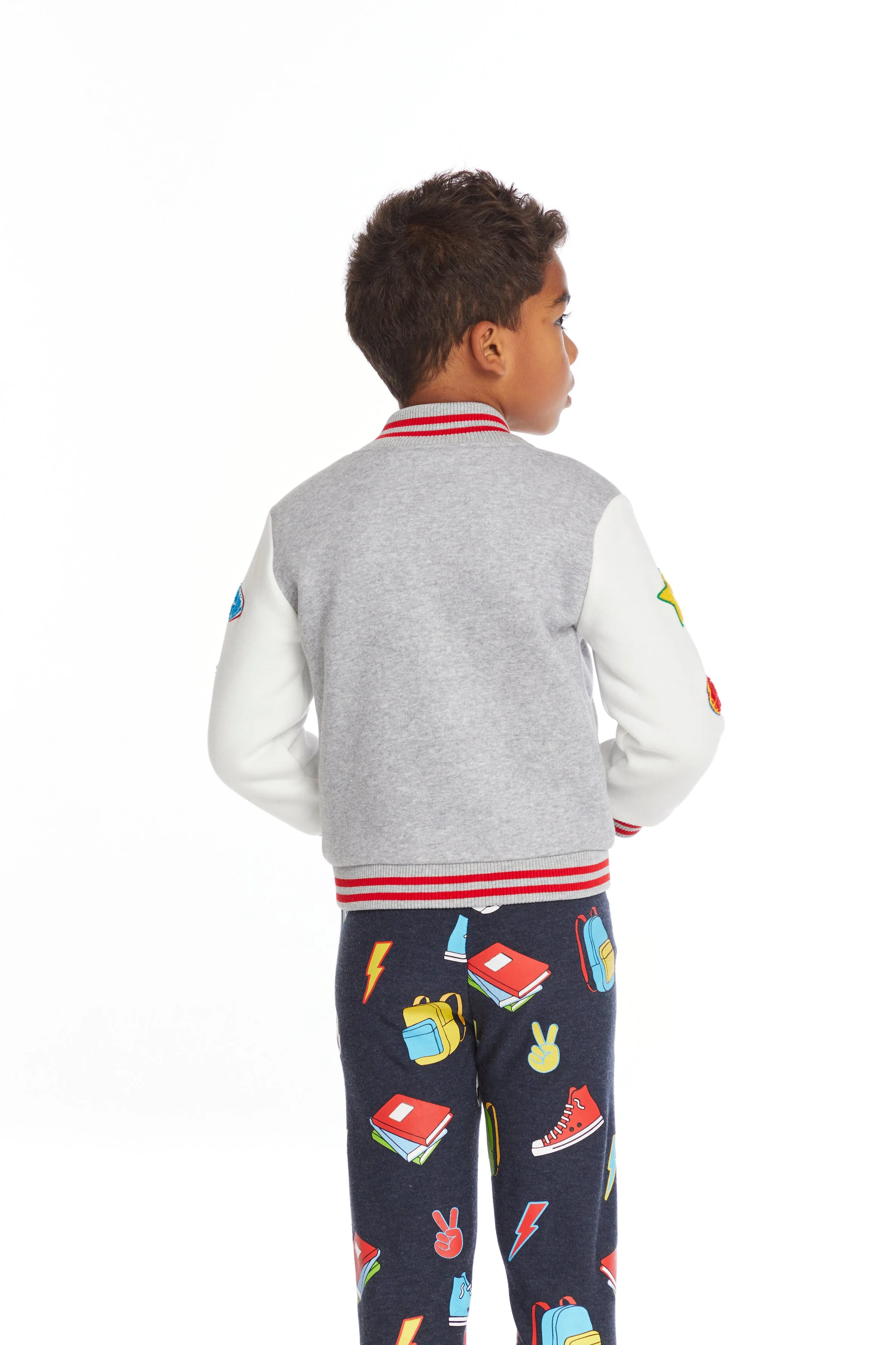 Chaser All Star Varsity Patches Boys Jacket