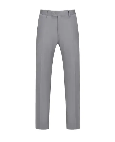 Classic Fit Performance Stretch Three-Piece Suit - Grey