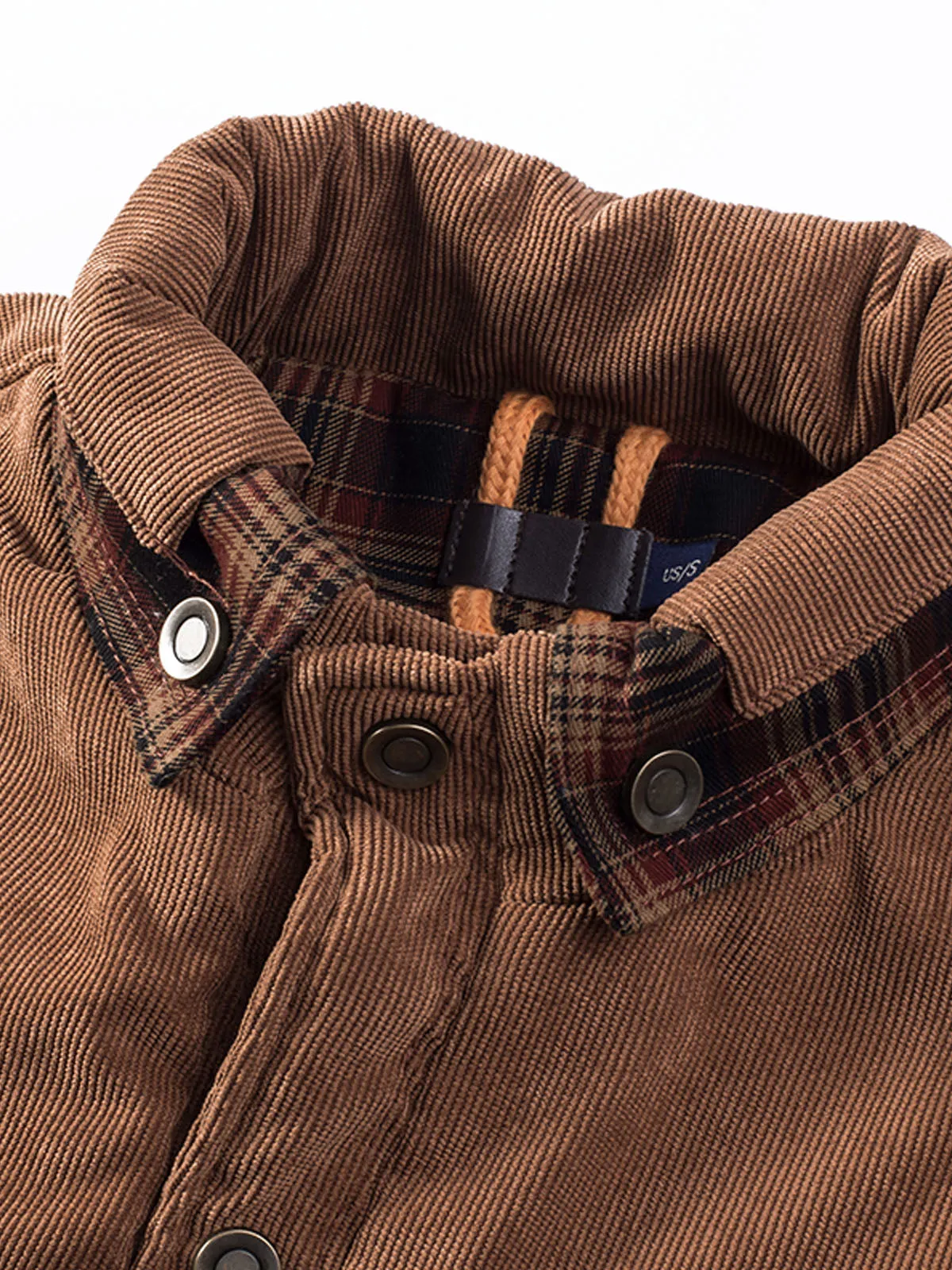 Classic Flannel Lined Plaid Cotton Jacket