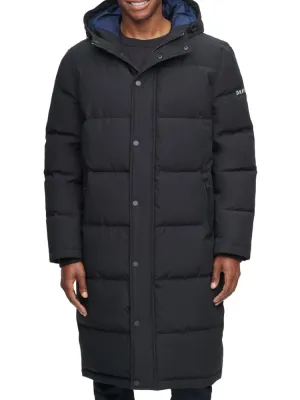 Classic quilted parka Dkny, black