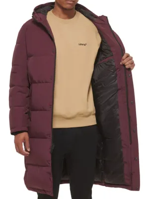 Classic quilted parka Dkny, color Port