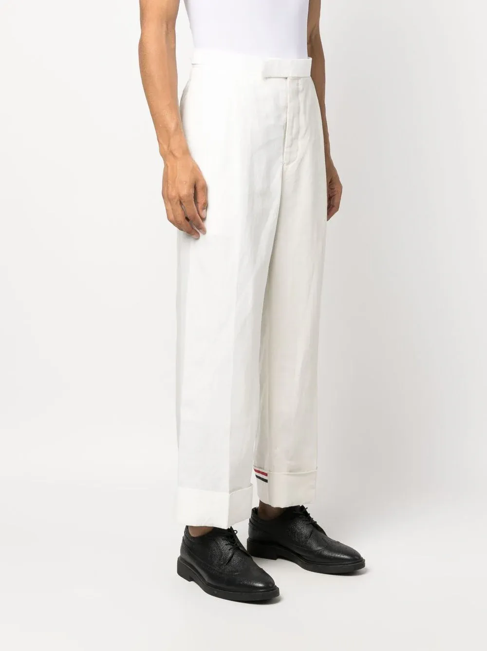 Classic Rise Side Tab Single Pants