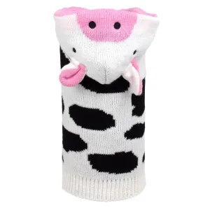 Cow Hooded Dog Sweater