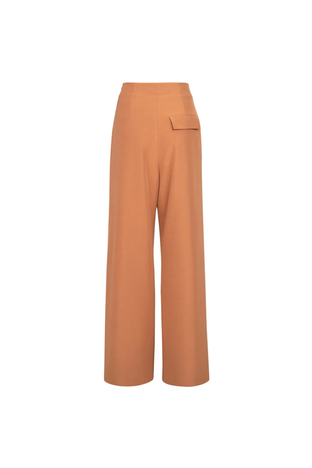 Design drape wide-leg pants | Retro caramel pants | Street wide leg pants