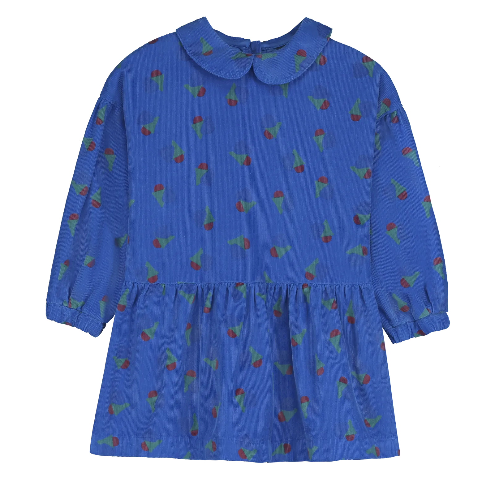 DR03-SHORT DRESS MATHS -Fresh blue