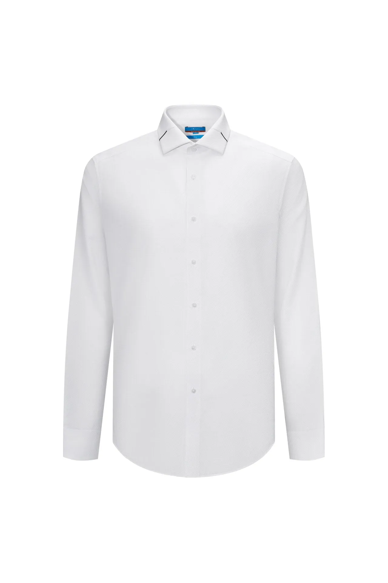 Dry Textured Shirt in Smart Fit Long Sleeve