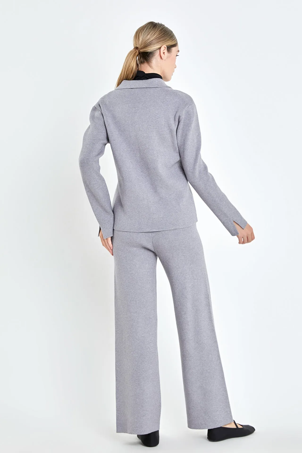 English Factory - Knit Wide Pants