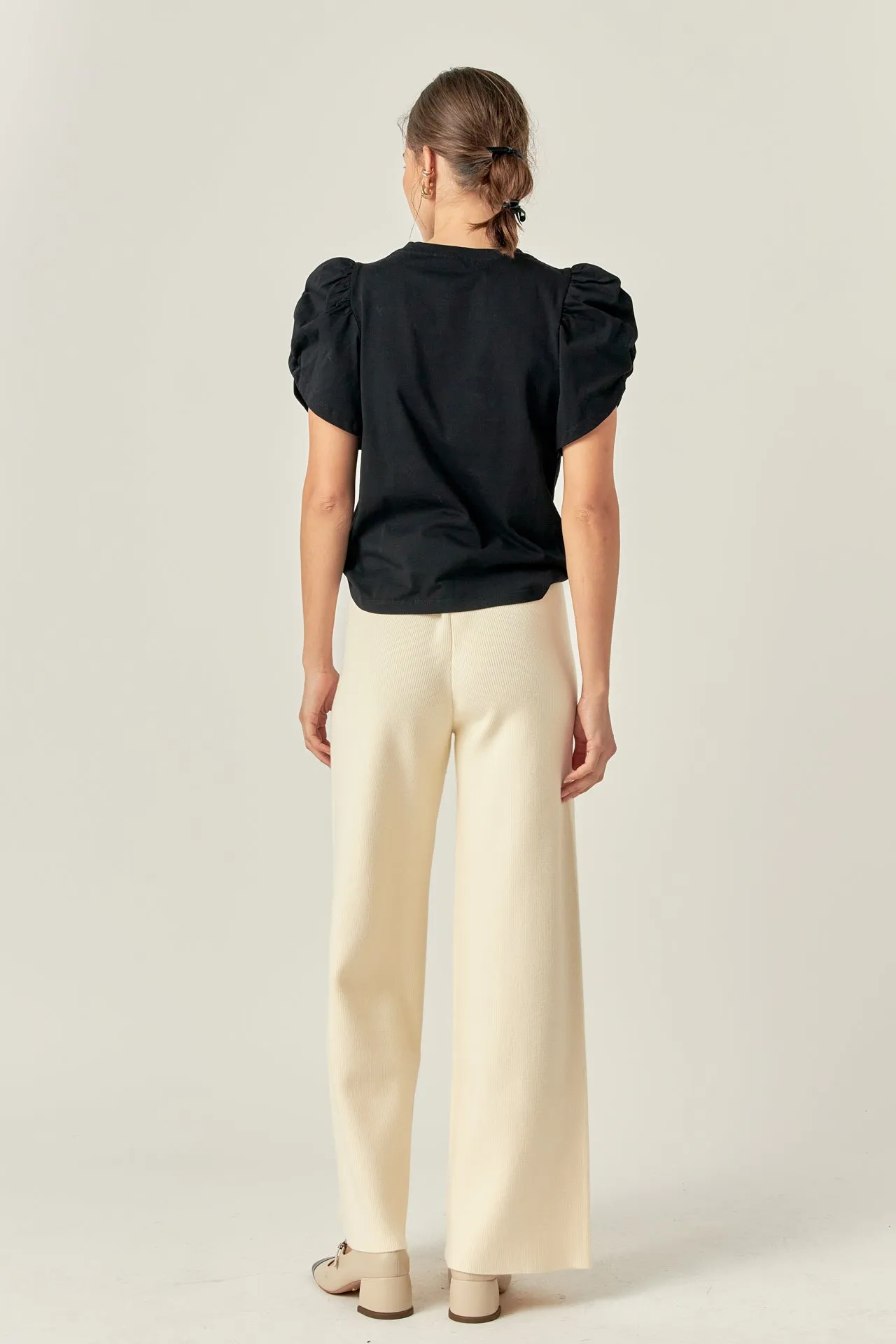 English Factory - Knit Wide Pants