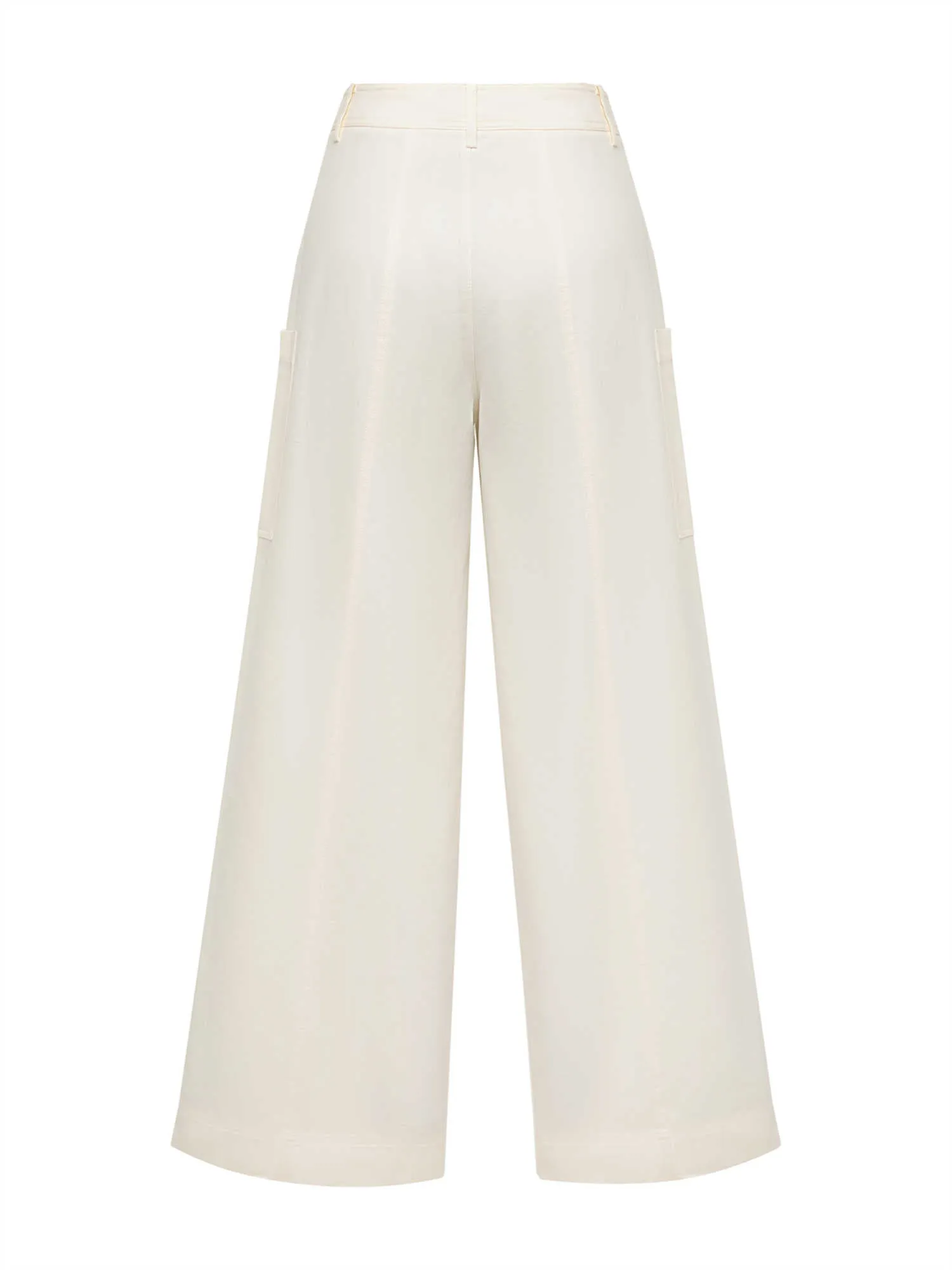 EP YAYING Simple-designed Straight Pants