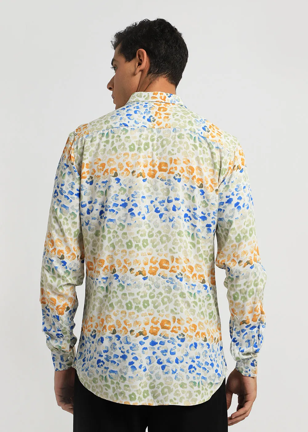 Exotic Fauna Print Full sleeve shirt