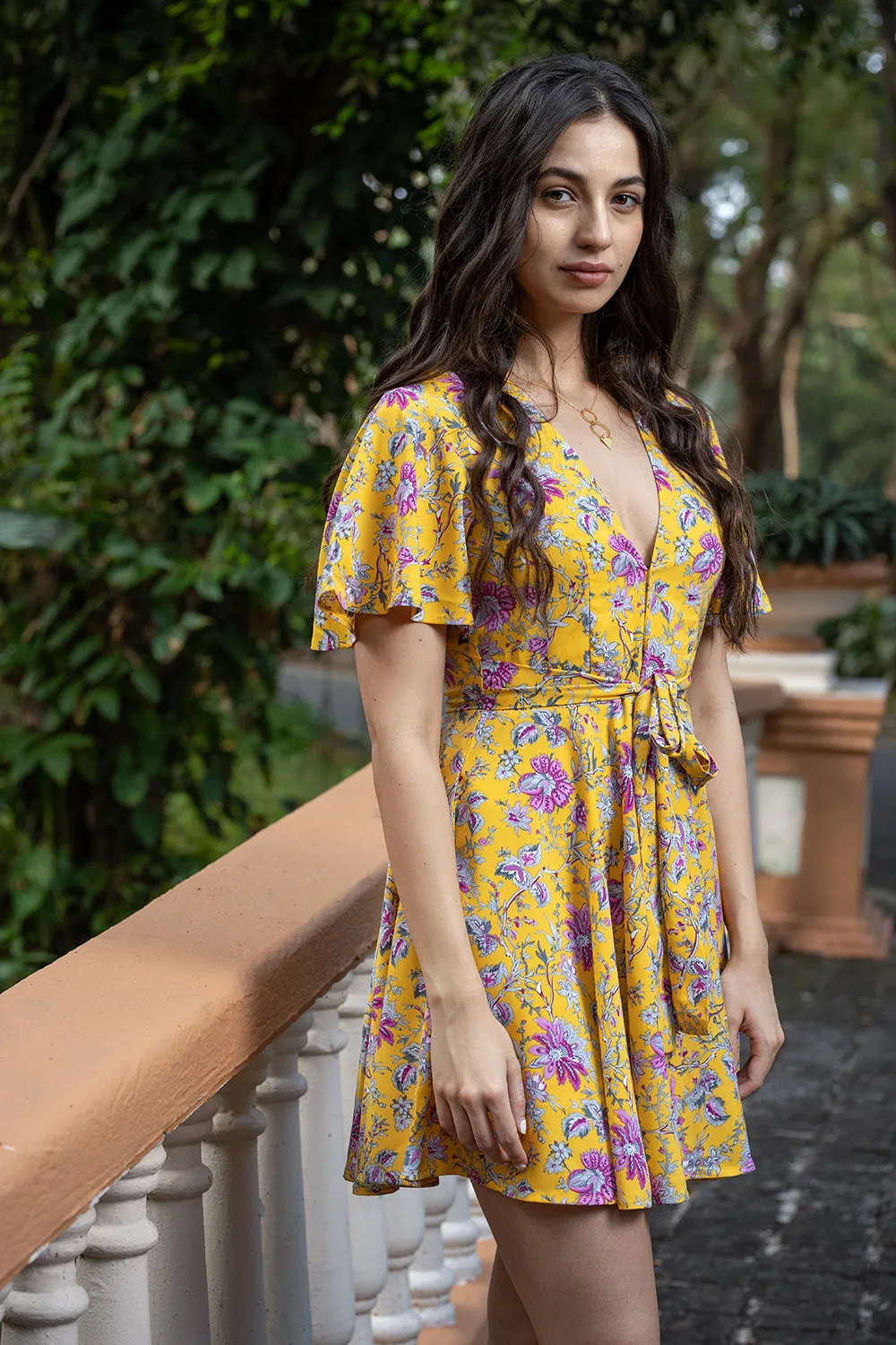 Flowery Extravaganza Dress