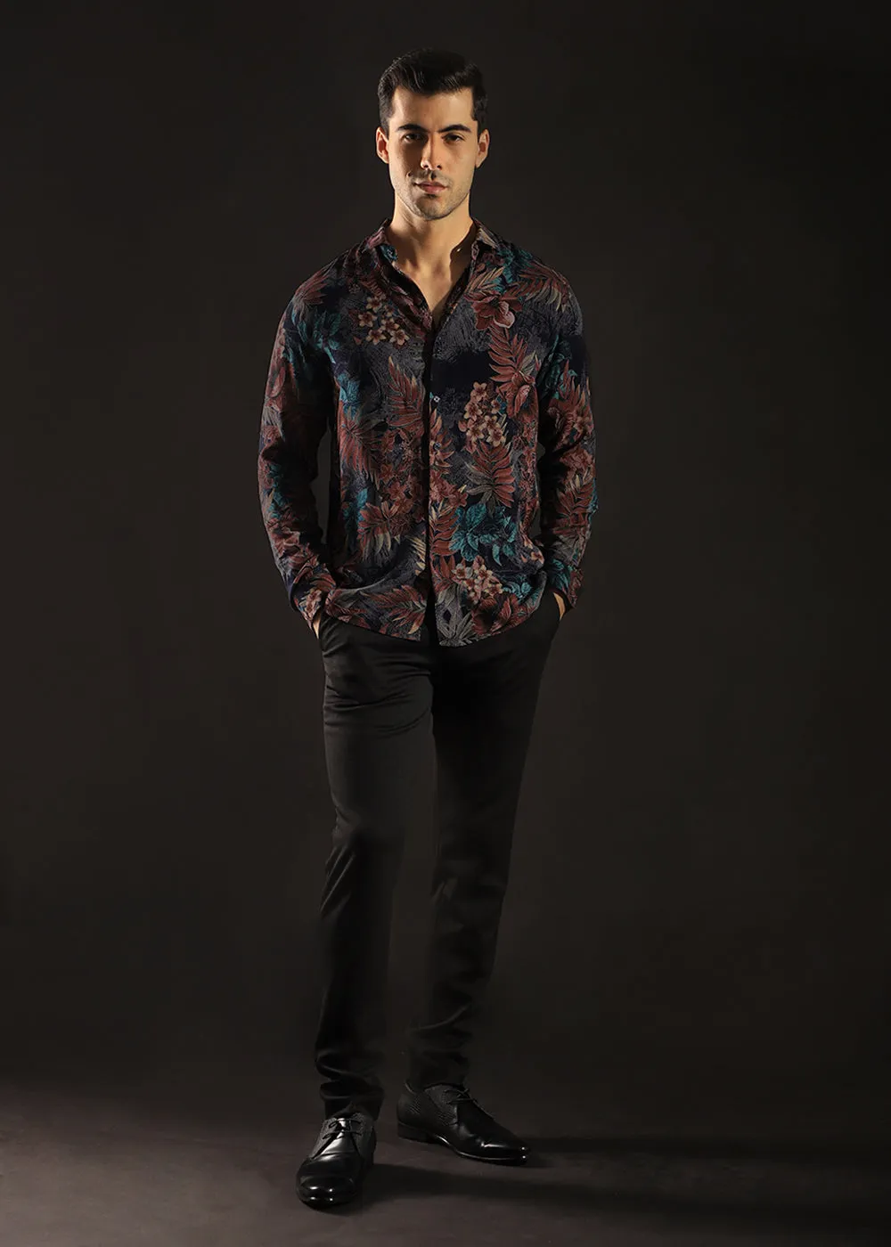 Foliage Leaf Feather shirt