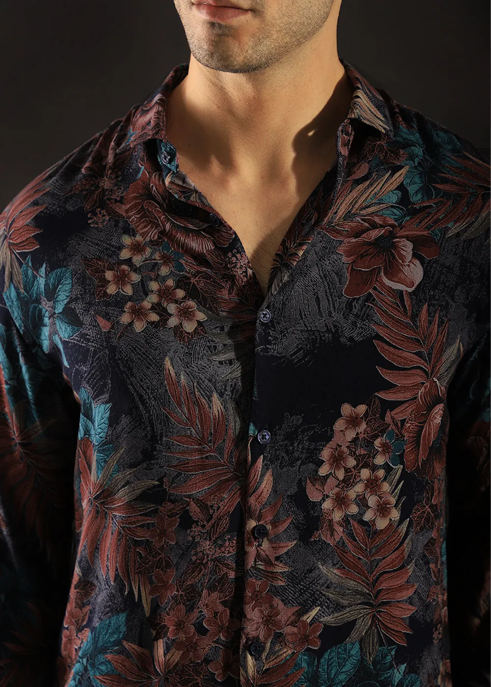 Foliage Leaf Feather shirt