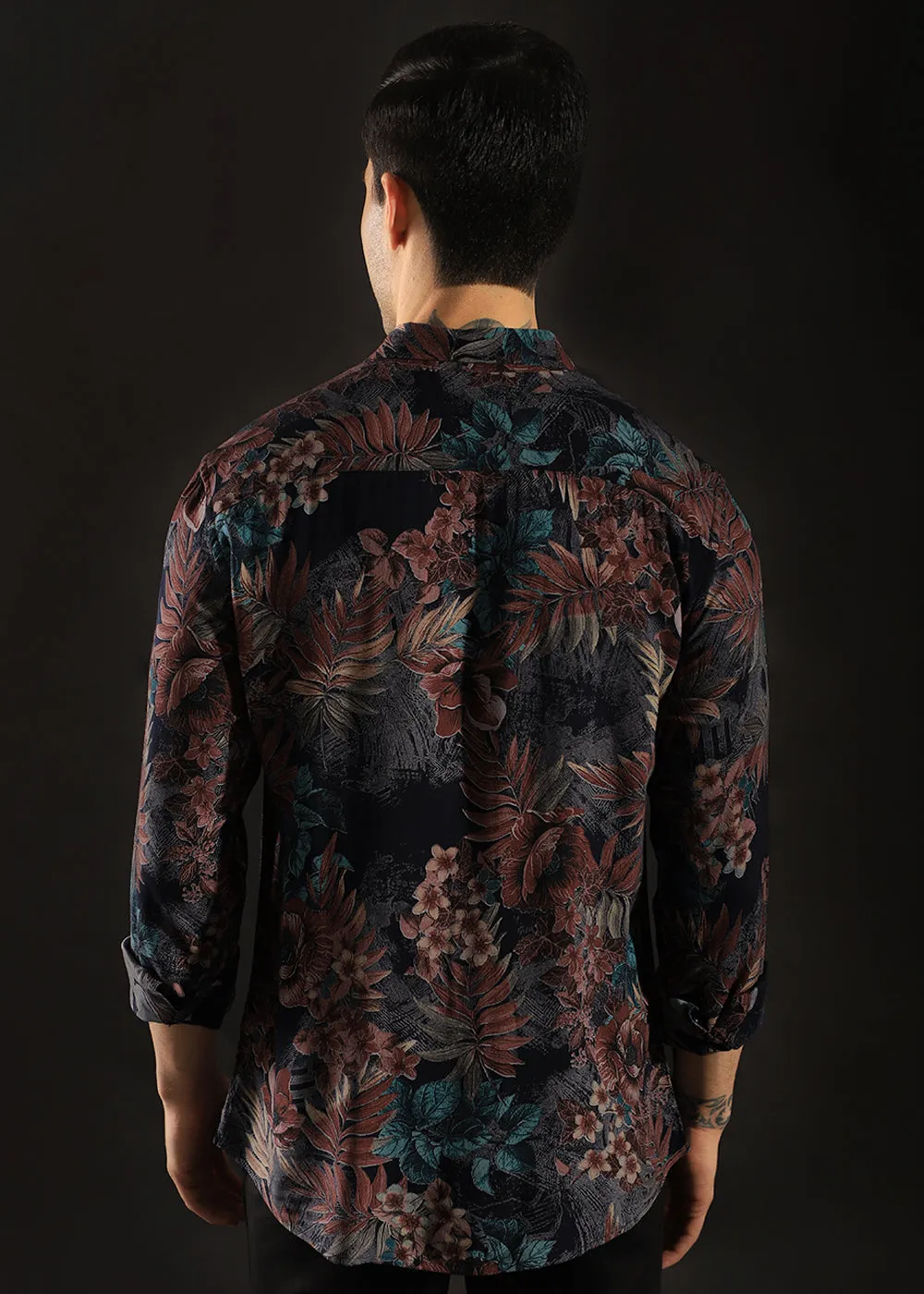 Foliage Leaf Feather shirt