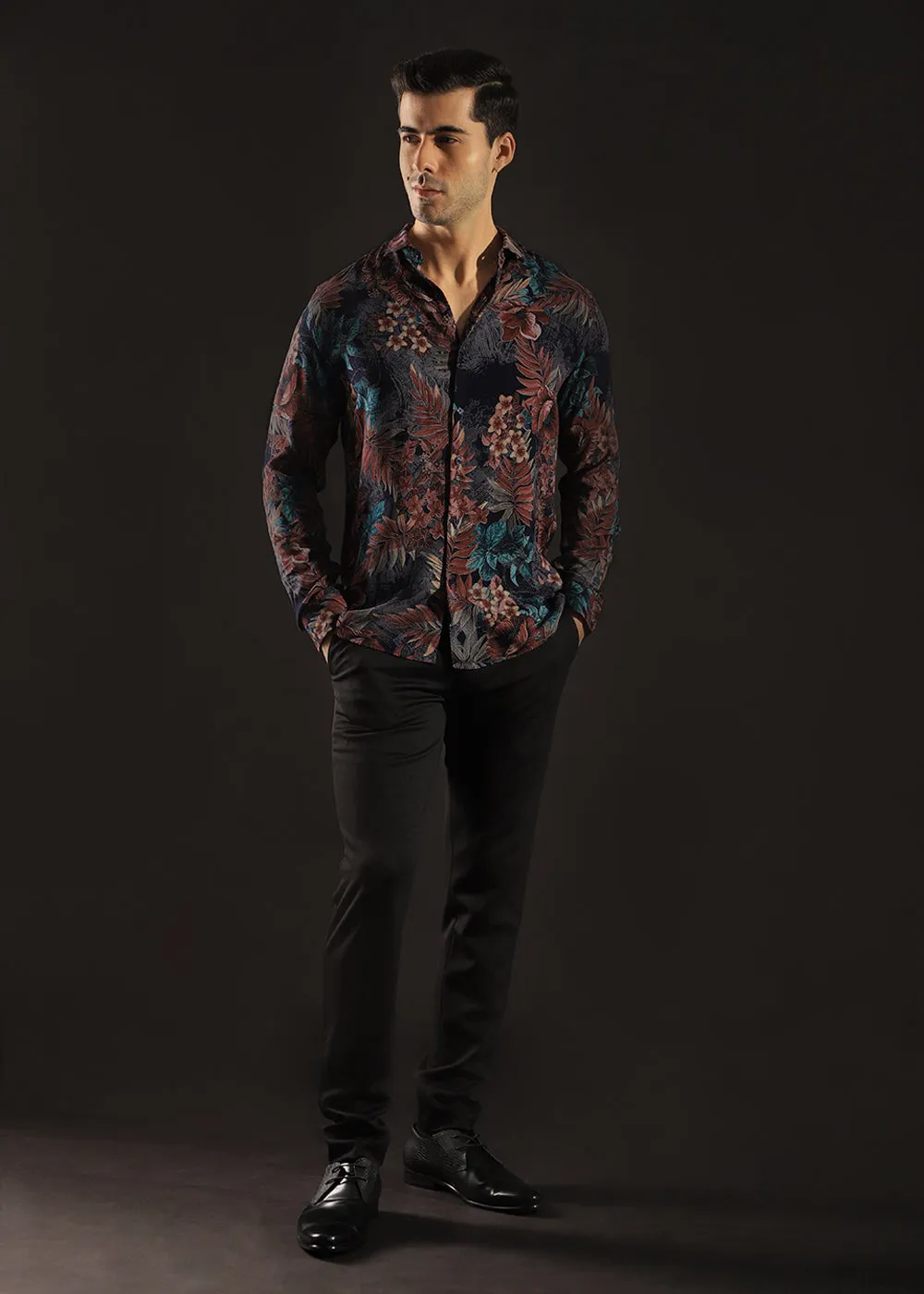 Foliage Leaf Feather shirt