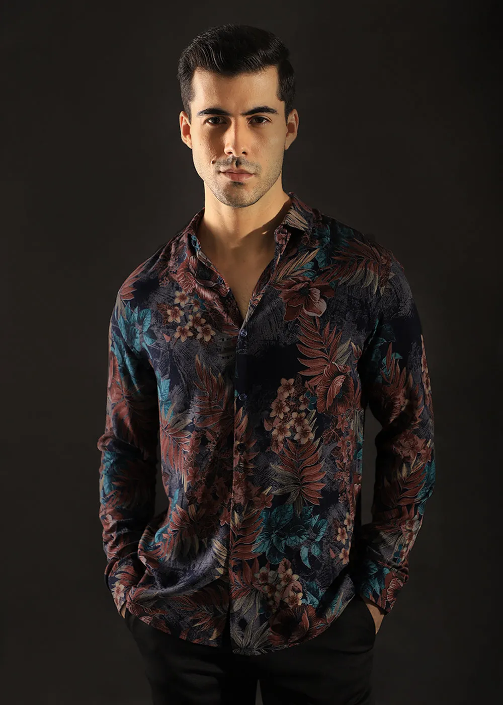 Foliage Leaf Feather shirt