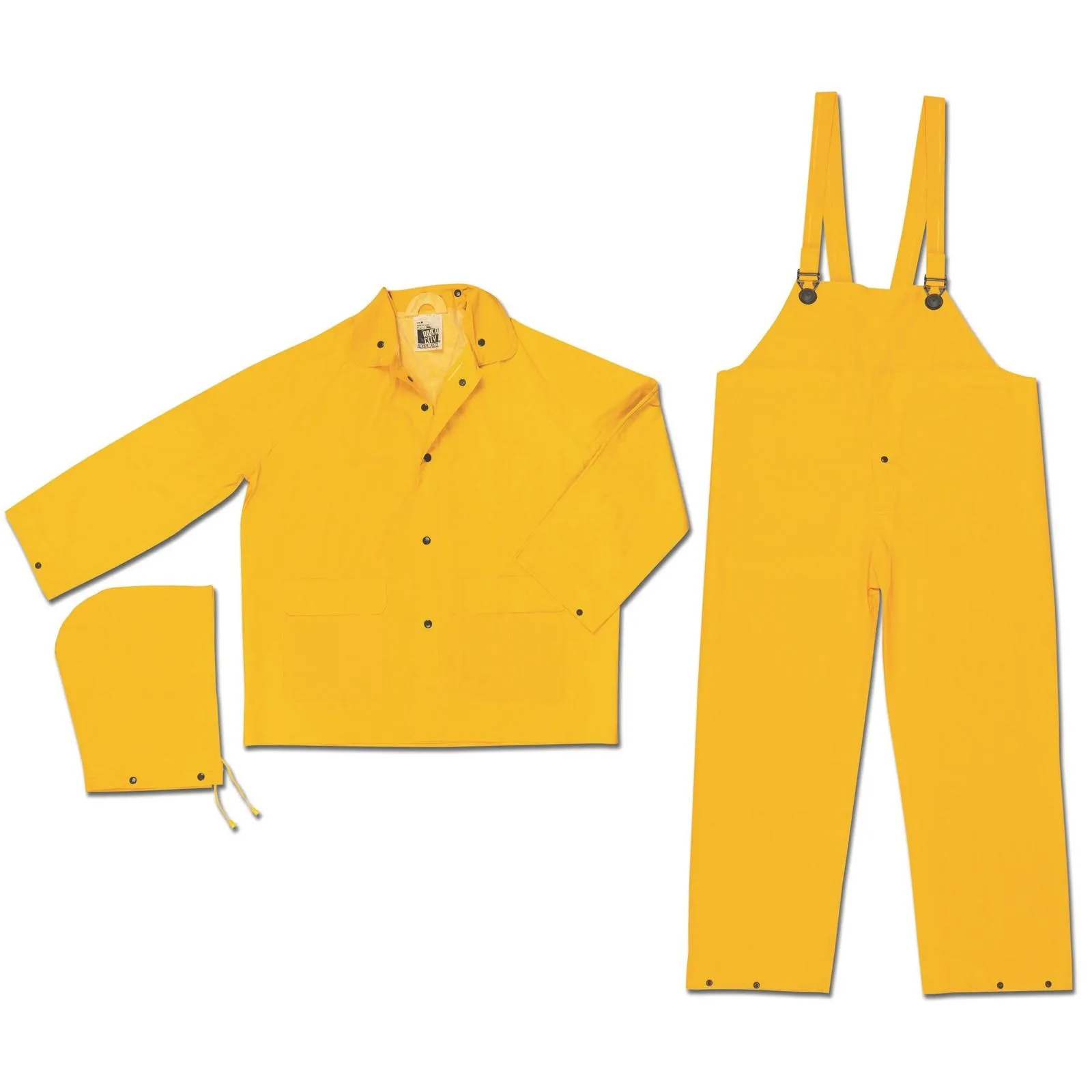 FR 200CX3 MCR Classic,.35mm,PVC,POLY,Flame Resistant,Jacket,Yellow