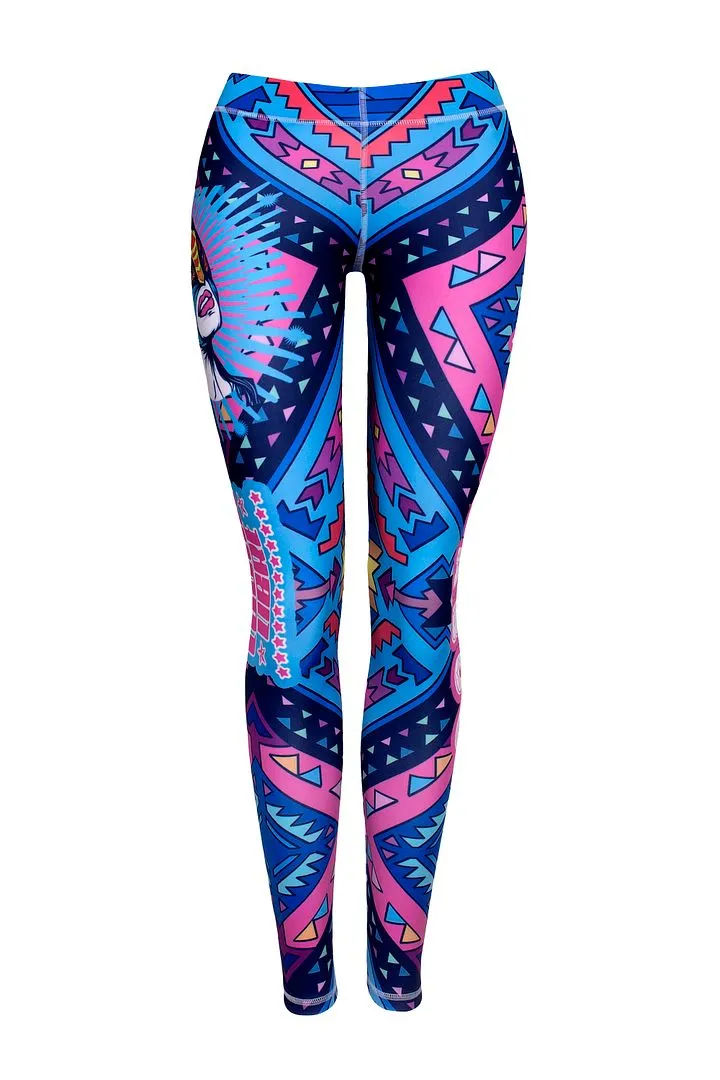 Lucha Libre women's surfing pants rash guard bottom