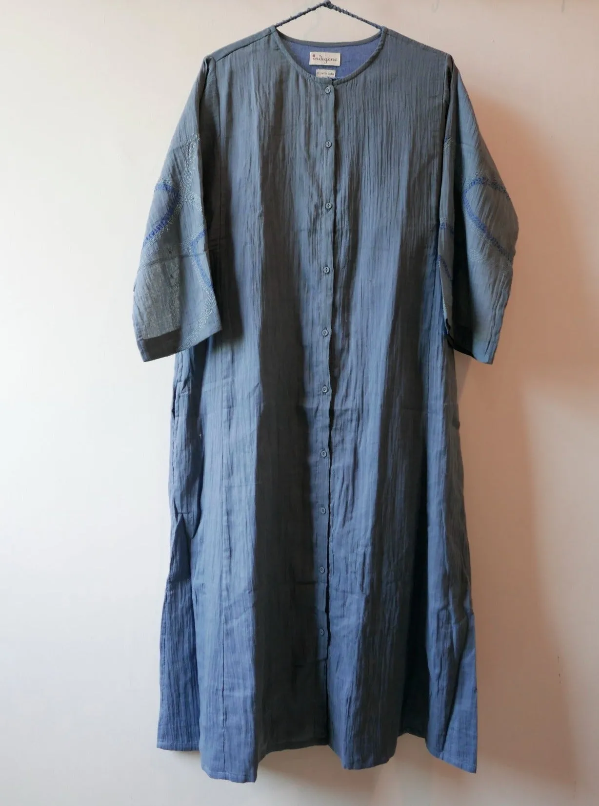 Mist Embroidered Kurta