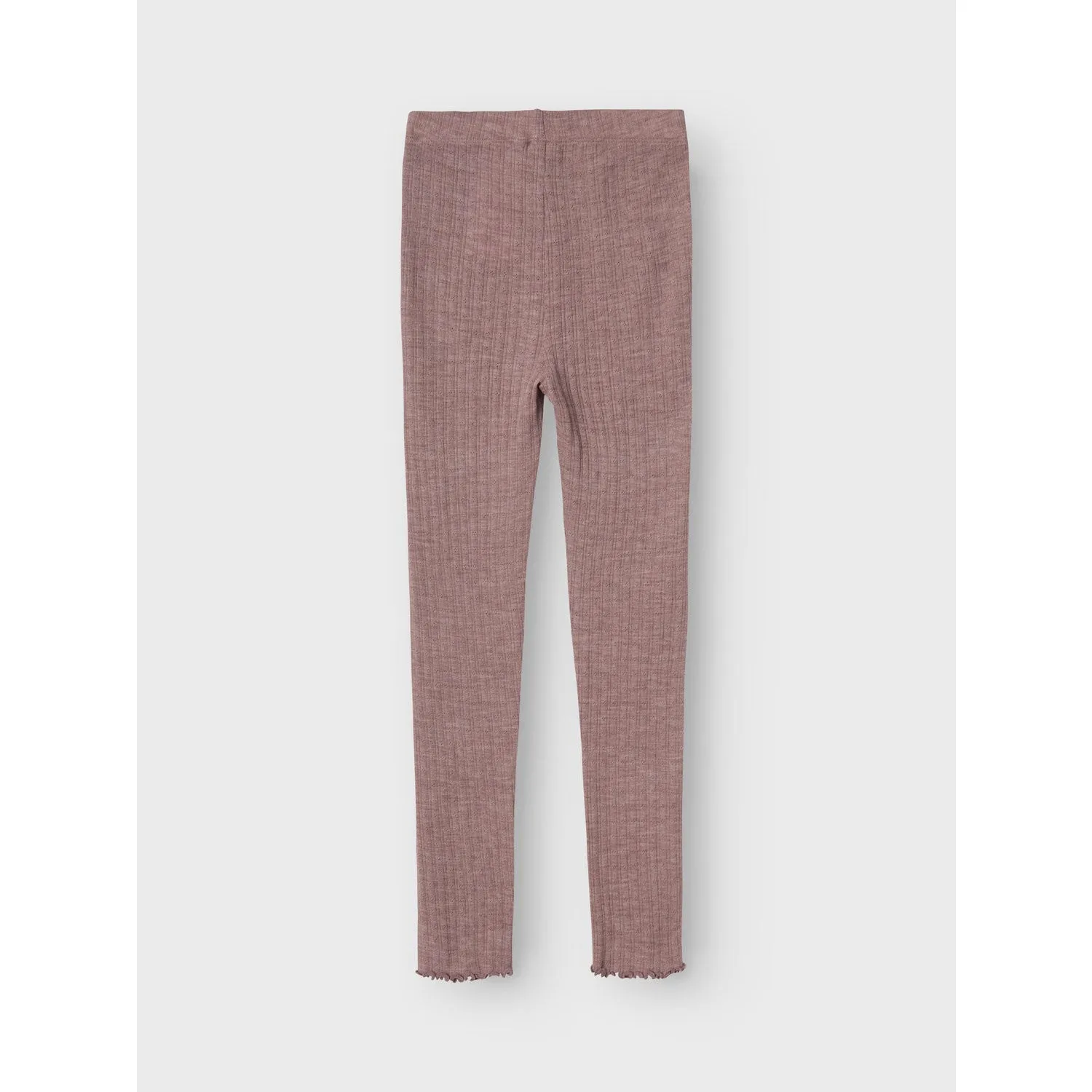 Name It Purple Dove Wossa Wool/Silk Rib Legging