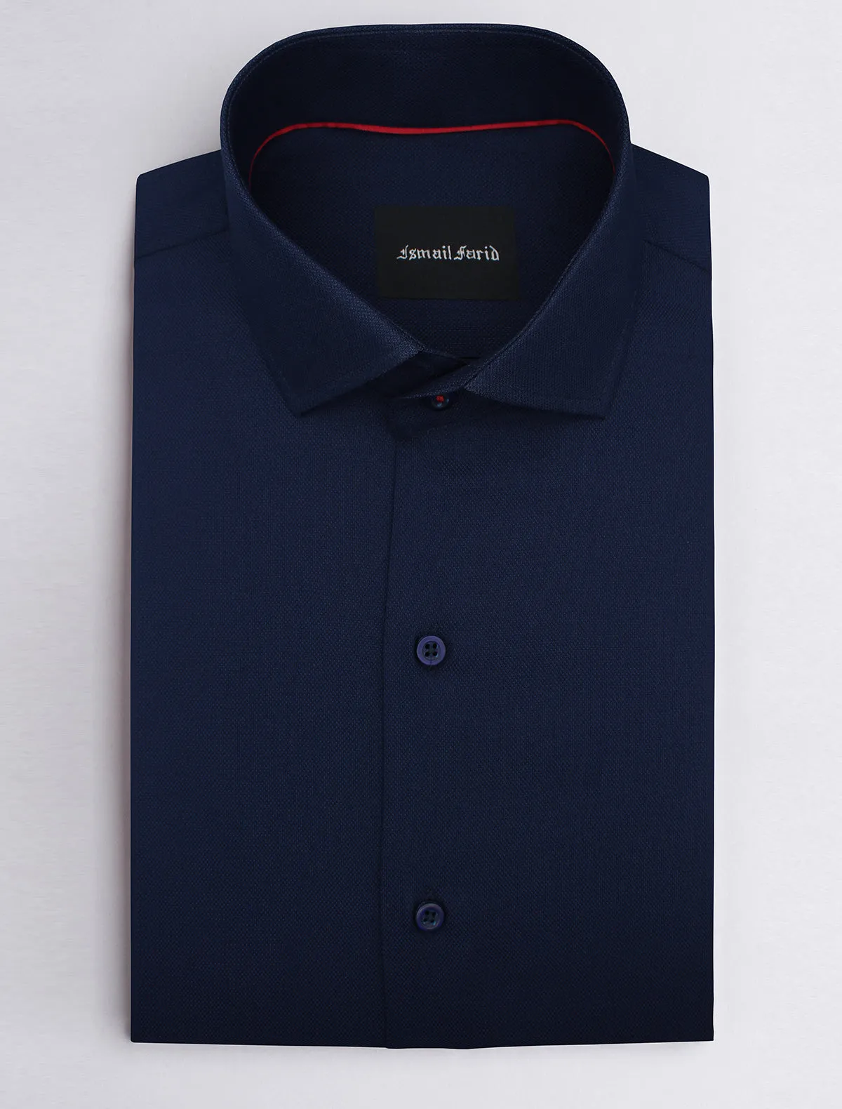 NAVY SMART CASUAL SHIRT