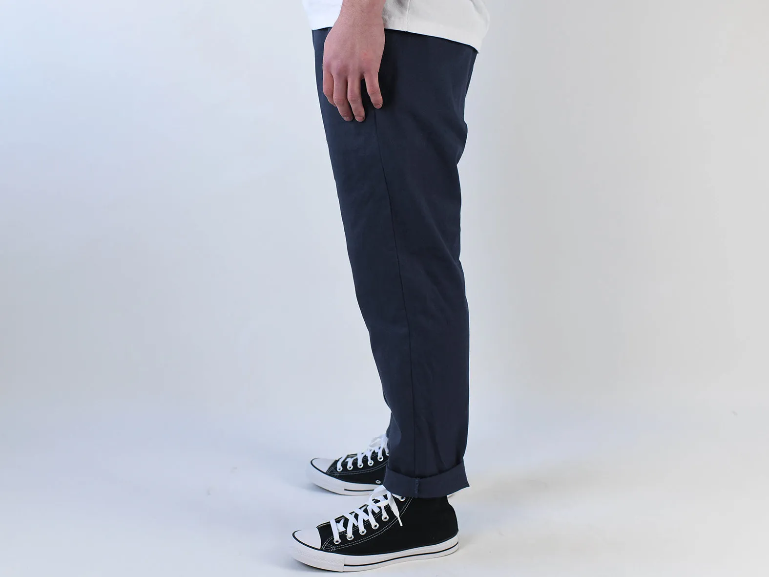 NEWTOWN TAPERED PANT.  INDIAN INK