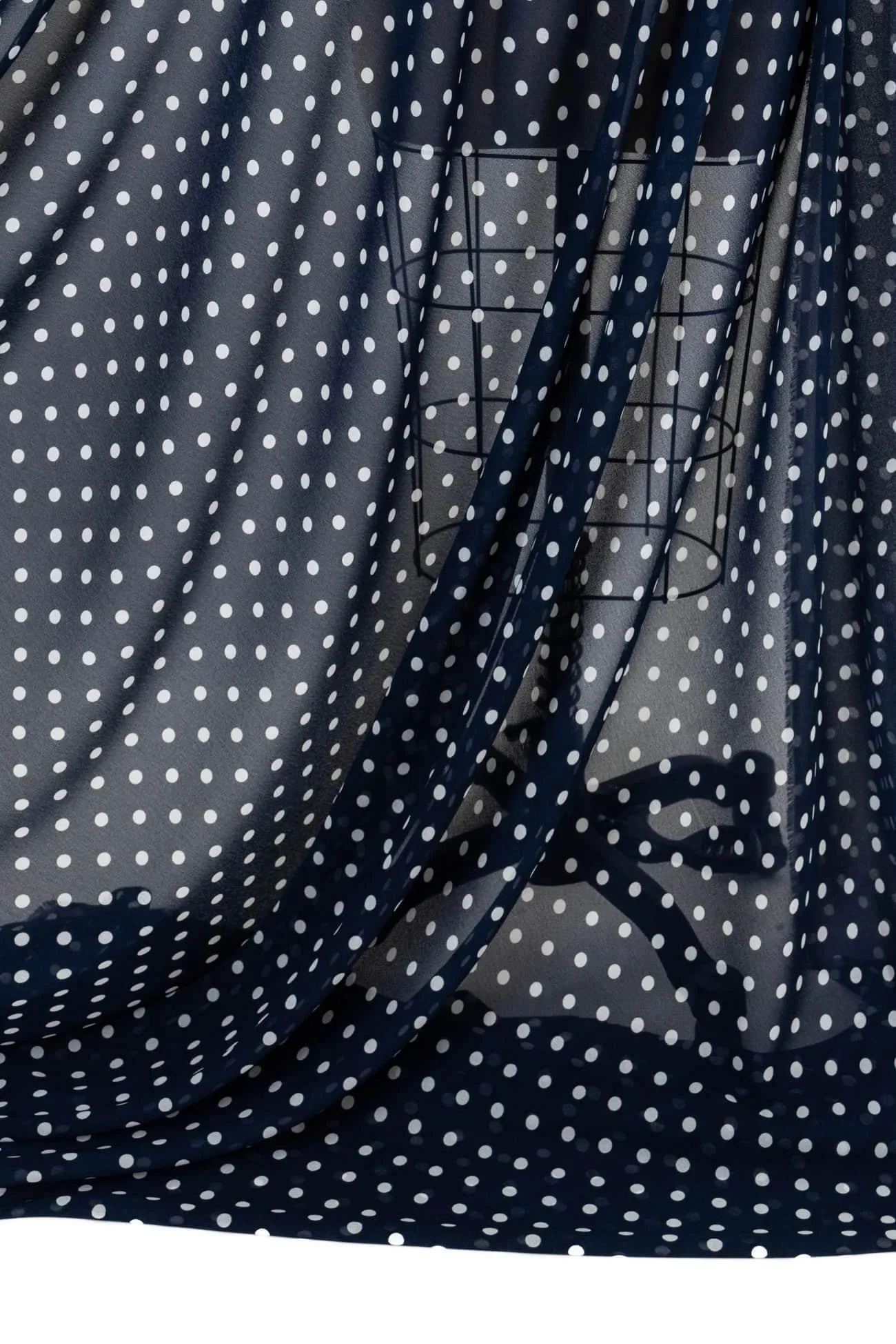 Nicole Dots Italian Viscose Woven