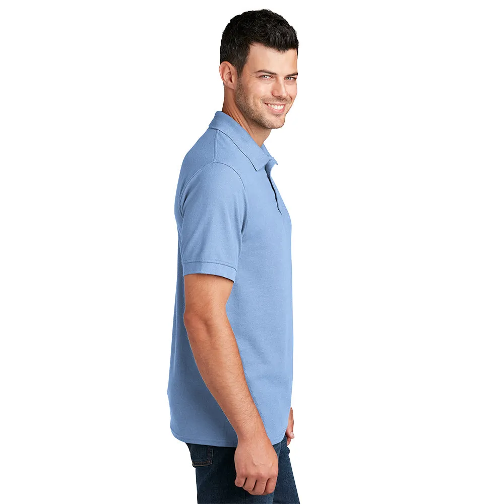 Port & Company® Core Blend Pique Polo - Light Blue