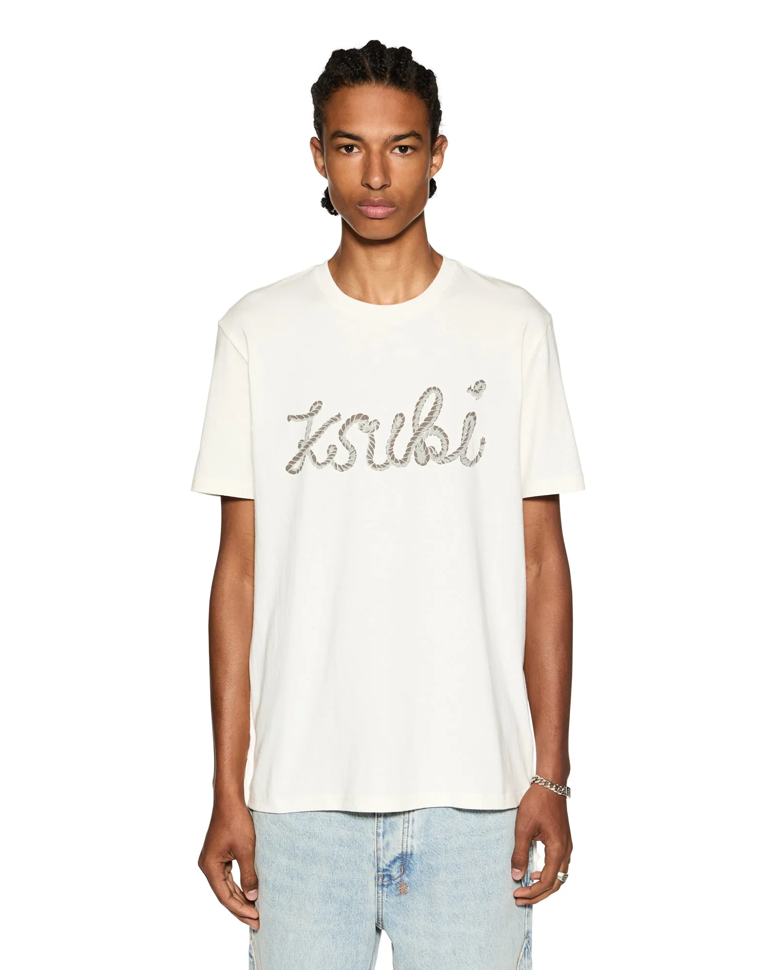 ROPED KASH SS TEE VINTAGE WHITE