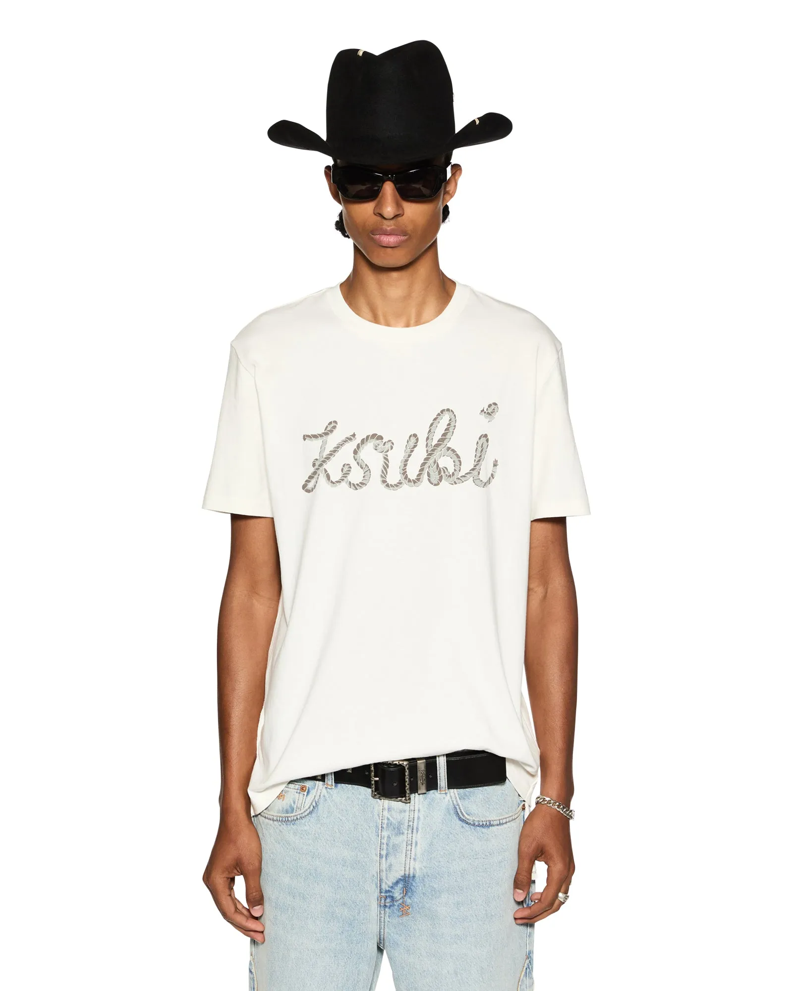 ROPED KASH SS TEE VINTAGE WHITE