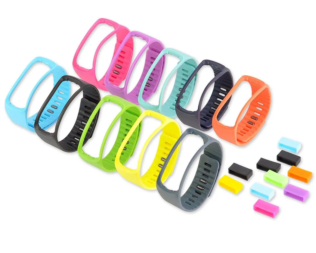 Set of 10 Pcs Colorful Replacement Bands for Samsung Gear Fit R350