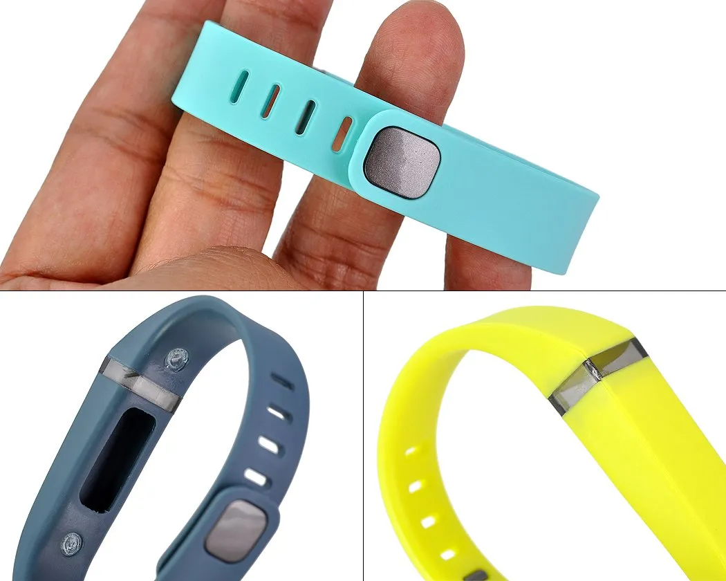 Set of 10 Pcs Replacement Bands for Fitbit Flex Tracker