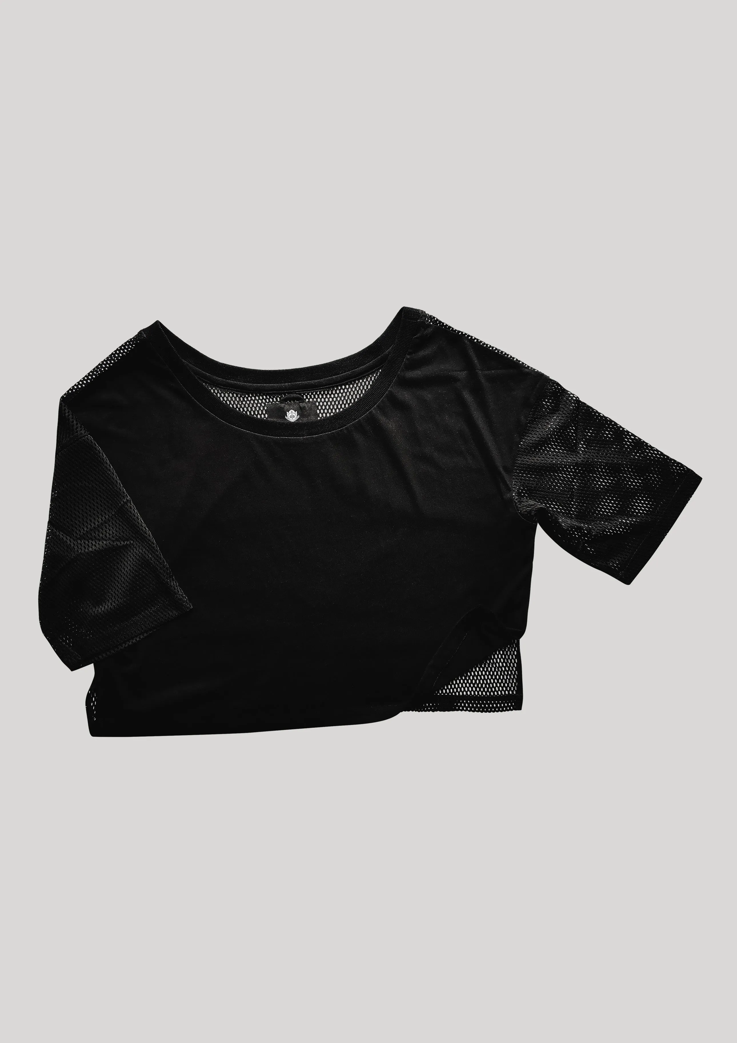 SHIRT - AIRY MESH black