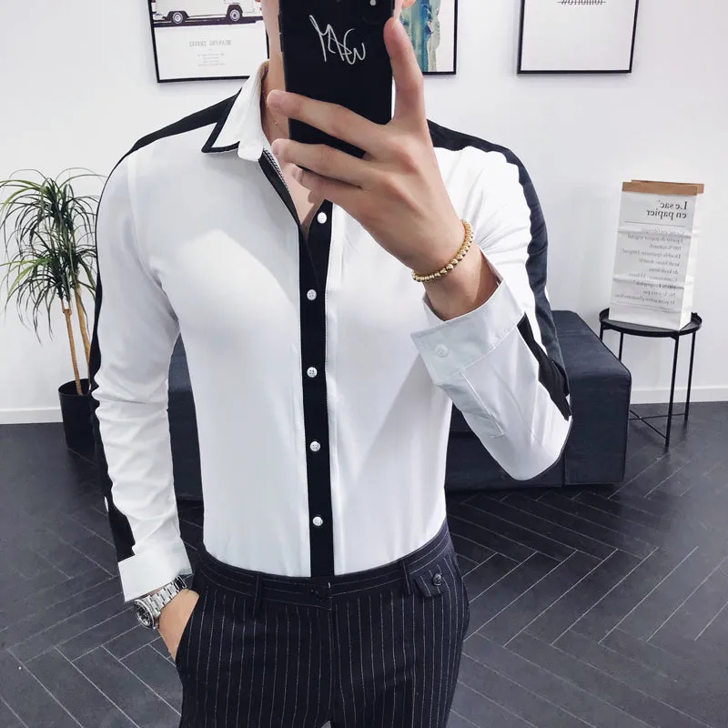 Shirt Long-sleeved Slim Fashion