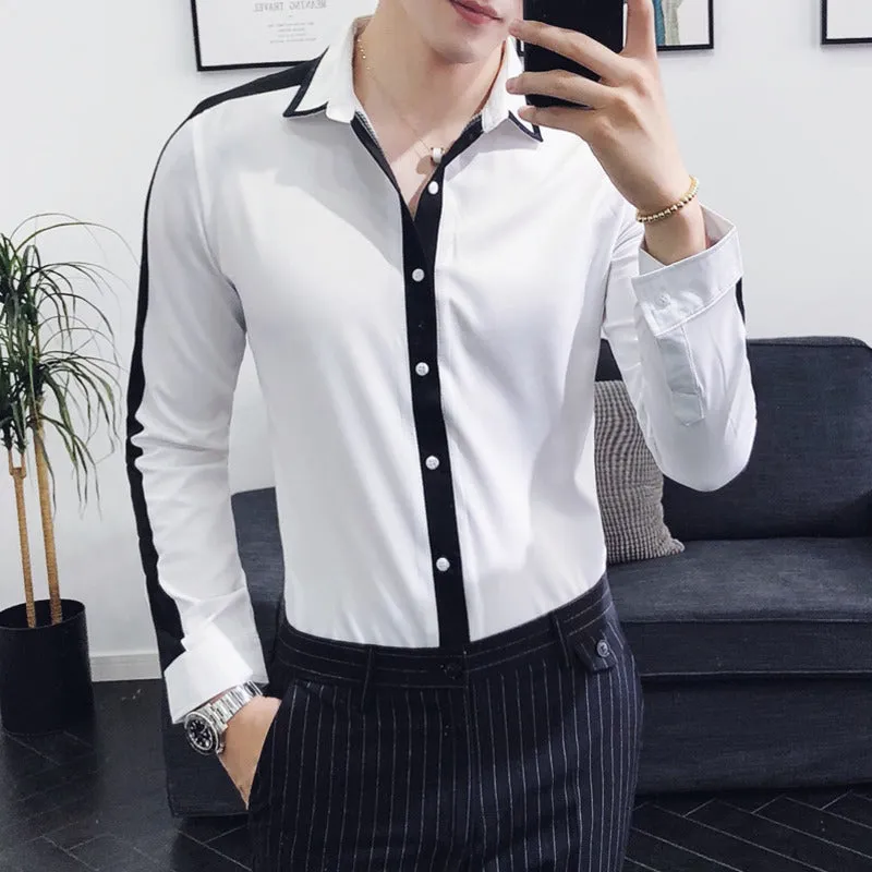 Shirt Long-sleeved Slim Fashion