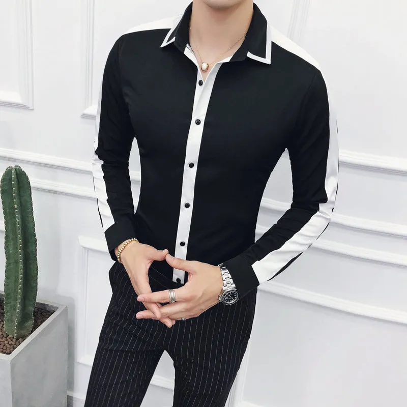 Shirt Long-sleeved Slim Fashion