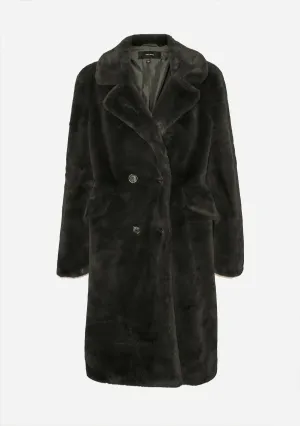 VMJaelly Long Faux Fur Coat