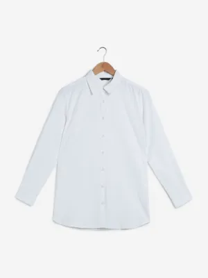 Wardrobe White Formal Shirt