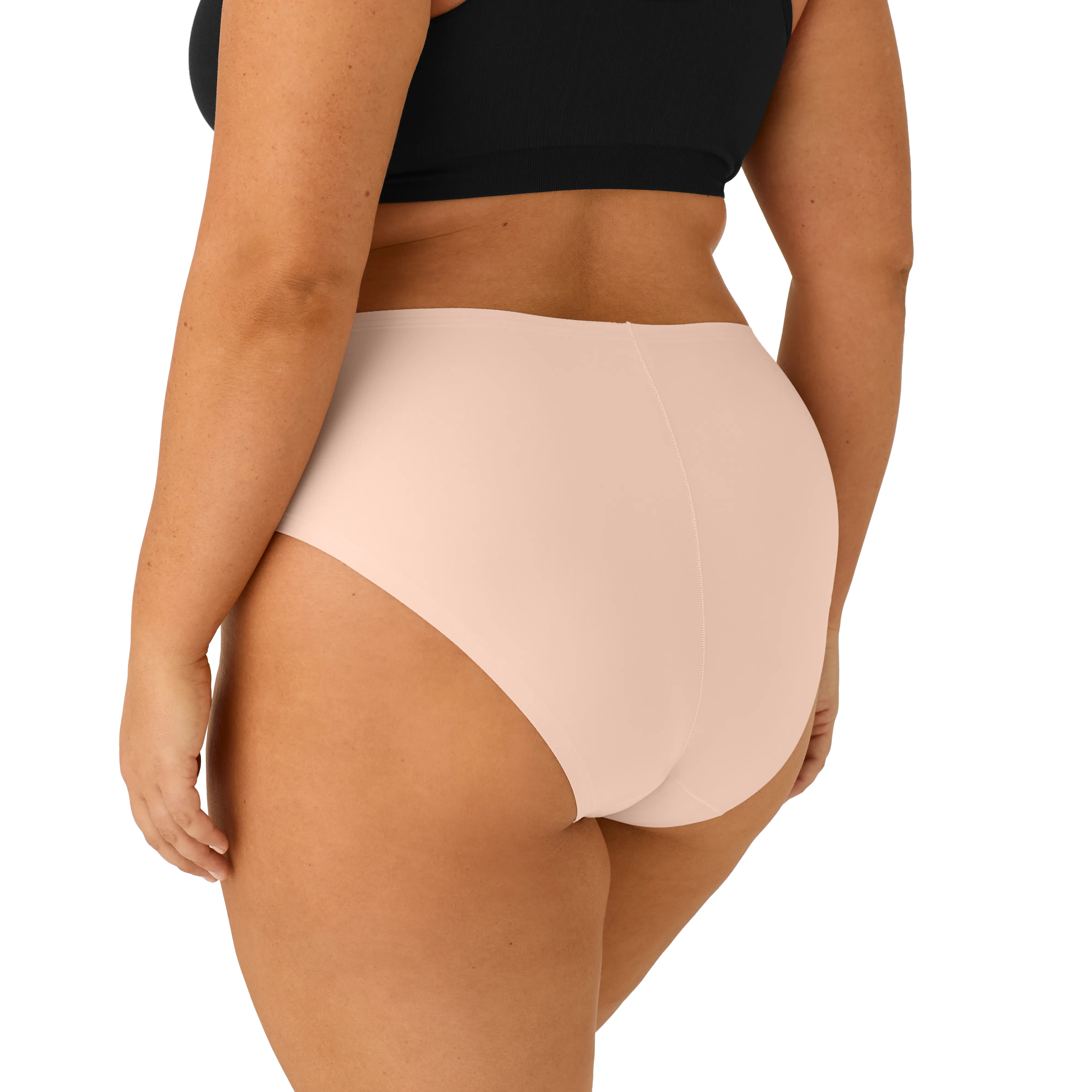 Women's No Show High Rise Brief 6-Pack