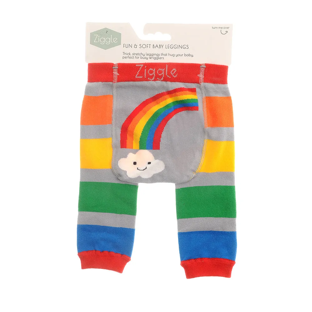 Ziggle - Rainbow Leggings - 0-6 months